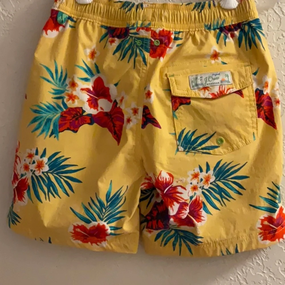 Crewcuts by J, Crew Multi-Colored Patterned Boys’ Swim Trunks